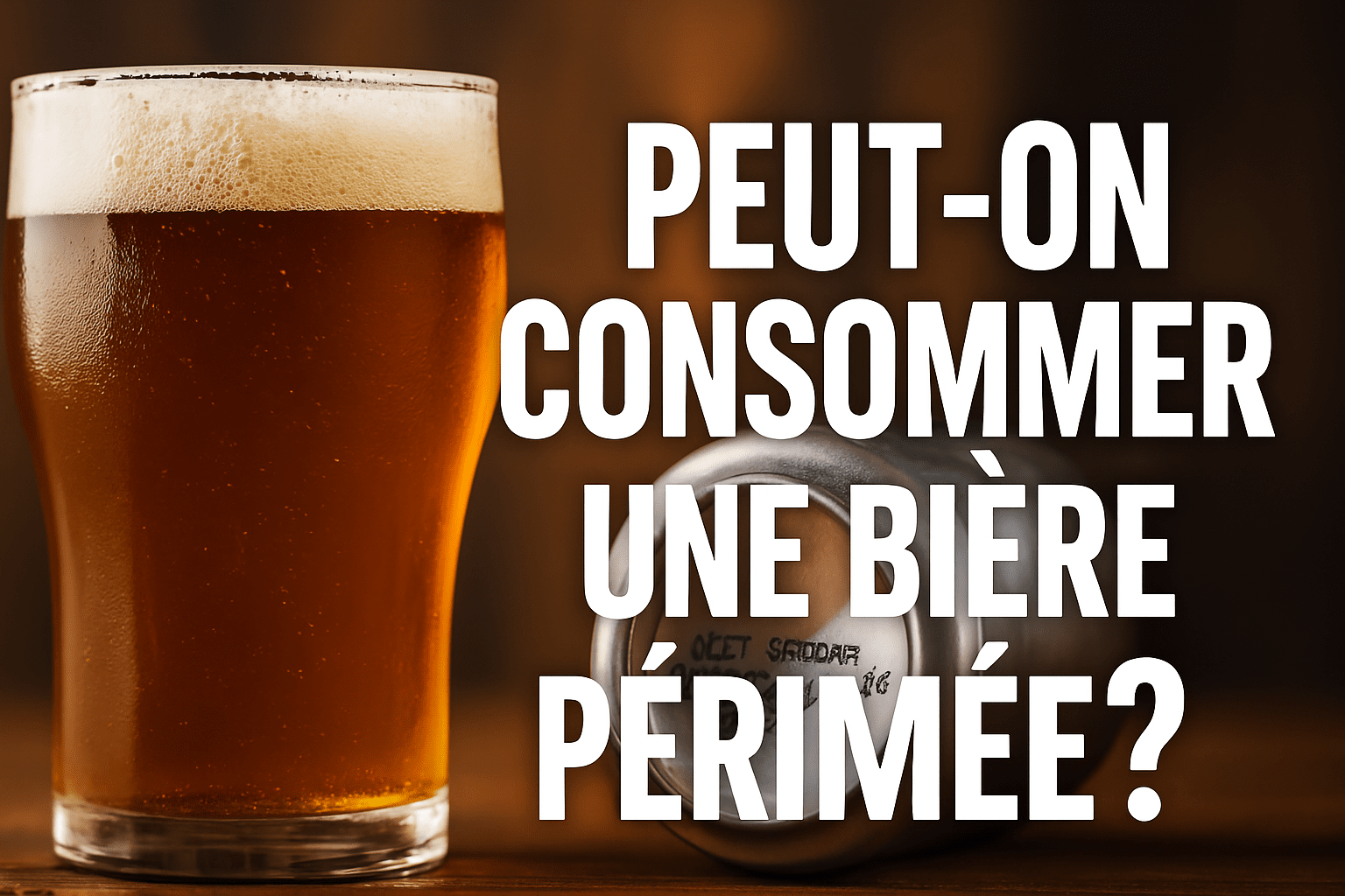 Peut-on boire une bière périmée ? Risques, conservation et astuces