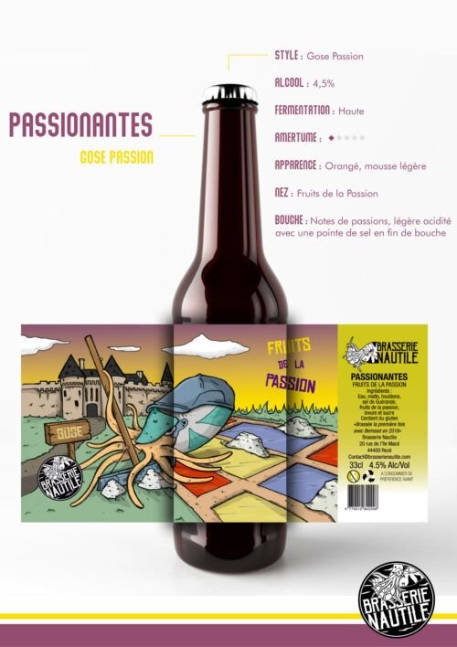 Passionantes / Gose Fruits de la passion – Image 1