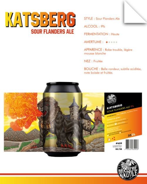 Katsberg / Sour Flanders Ale 9% – Image 1