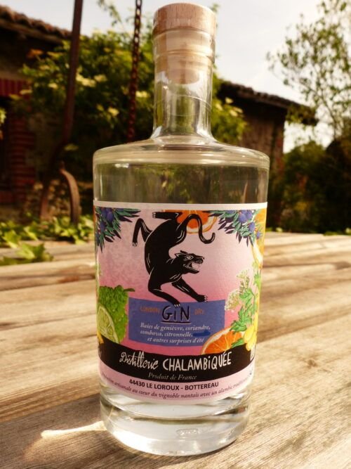 Gin été distillerie chalambiquée