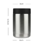 Isotherme bière 33 cl – canette & bouteille inox – Image 2