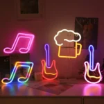 Enseigne néon LED bière (pintes) – USB ou piles – Image 2
