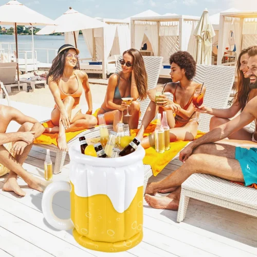 Seau à glace gonflable PVC – bières et boissons – Image 2