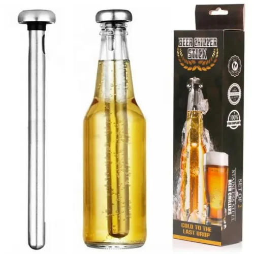 Bâton rafraîchisseur bière en inox, congélation rapide, sans dilution – Image 3