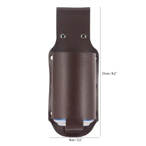 Étui de ceinture pour bière – porte-bouteille simili cuir – Image 4