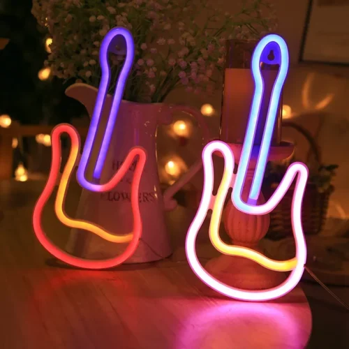 Enseigne néon LED bière (pintes) – USB ou piles – Image 3