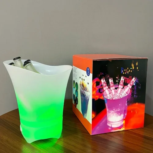Seau à bière LED avec enceinte Bluetooth – 7 couleurs – Image 4