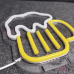 Enseigne néon LED « Bar » bière – lampe déco USB – Image 5