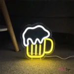 Enseigne néon LED « Bar » bière – lampe déco USB – Image 2