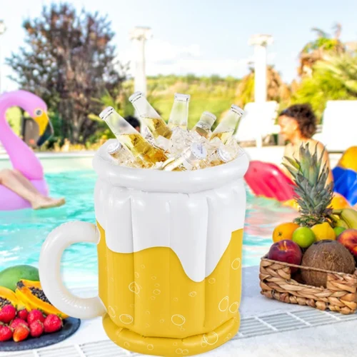 Seau à glace gonflable PVC – bières et boissons – Image 7