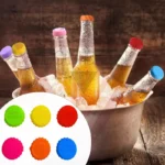 Bouchons silicone bière (x6) – étanches, réutilisables