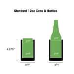 Isotherme bière 33 cl – canette & bouteille inox – Image 5