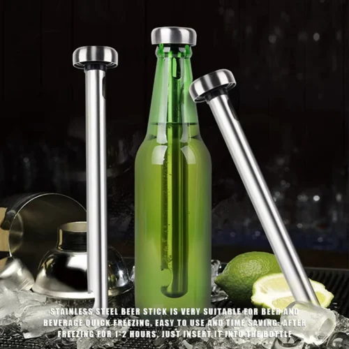Bâton rafraîchisseur bière en inox, congélation rapide, sans dilution – Image 4