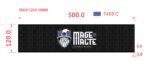 Tapis de bar Mage Malte – Caoutchouc antidérapant avec logo – Image 3