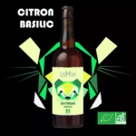 Bière Citron Basilic 6 x 75CL « ERMIN » Bio – Image 2