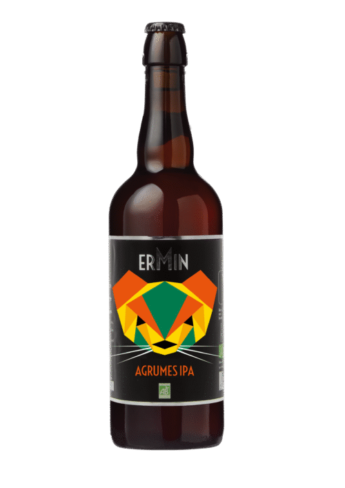 Bière Agrumes IPA 6 x 75CL « ERMIN » Bio – Image 2