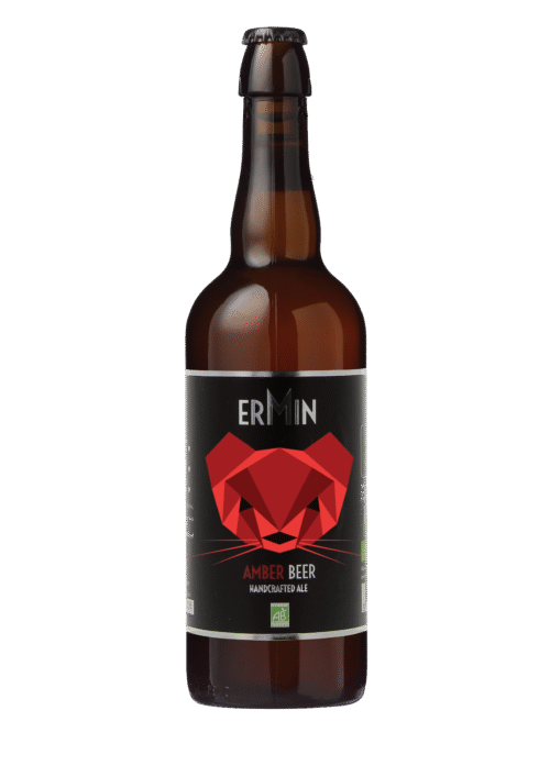 Bière Ambrée 6 x 75CL « ERMIN » Bio – Image 3