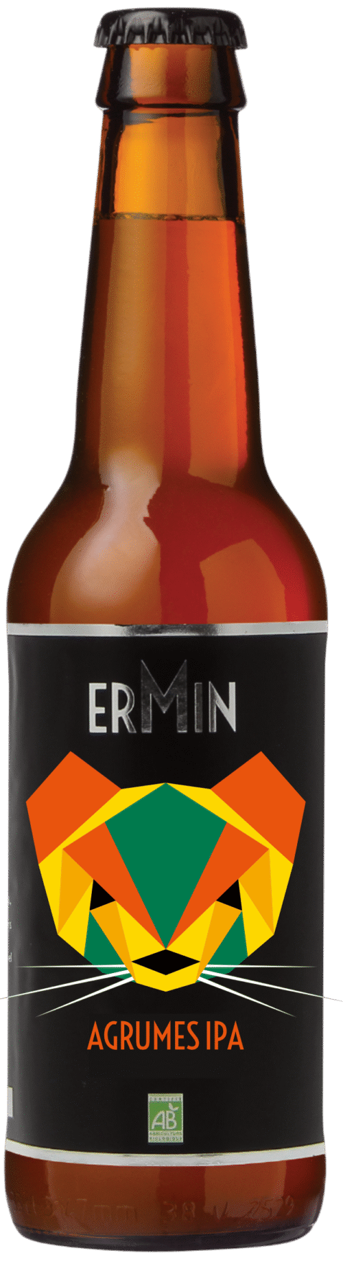 Bière Agrumes IPA 12 x 33CL « ERMIN » Bio – Image 3