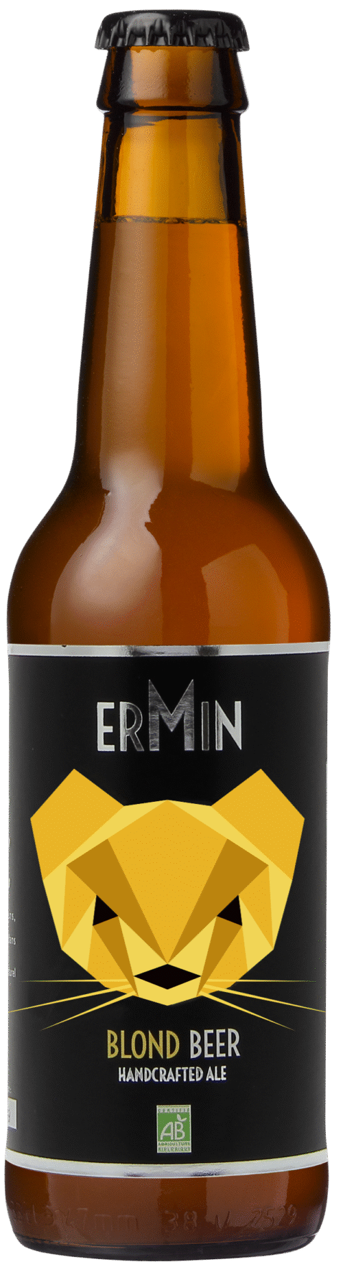 Bière Blonde 12 x 33CL « ERMIN » Bio – Image 3