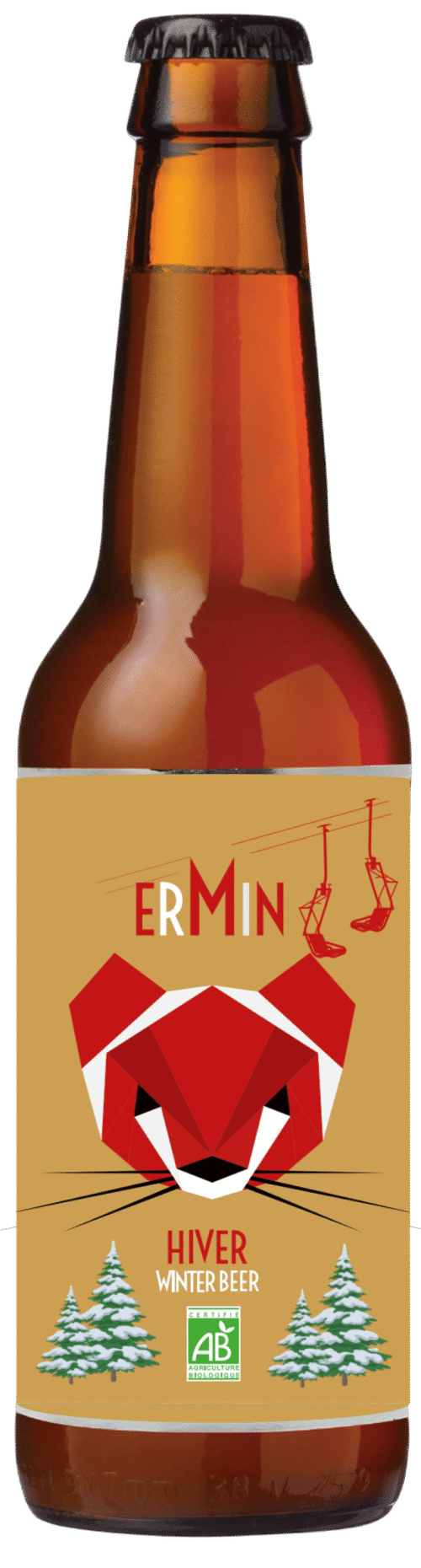 Bière Hiver 12 x 33CL « ERMIN » Bio – Image 2