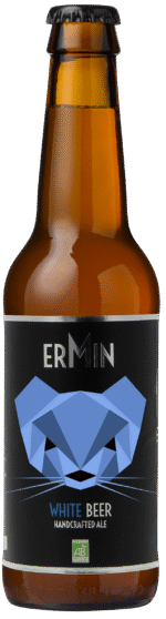 Bière Blanche 12 x 33CL « ERMIN » Bio – Image 2