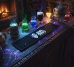 Tapis de bar Mage Malte – Caoutchouc antidérapant avec logo