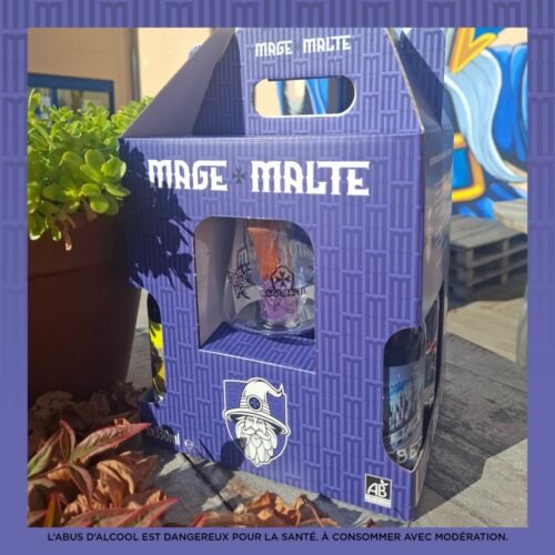 Coffret luxe 🎁 6 bières plus kit dégustation Mage Malte – Image 1