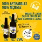 Lemon Dreel - 0.33L - La Brasserie Artisanale de Nice – Image 2