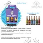 Coffret Fiesta 🎁 6 bières BIO 33Cl Brasserie Mage Malte – Image 2