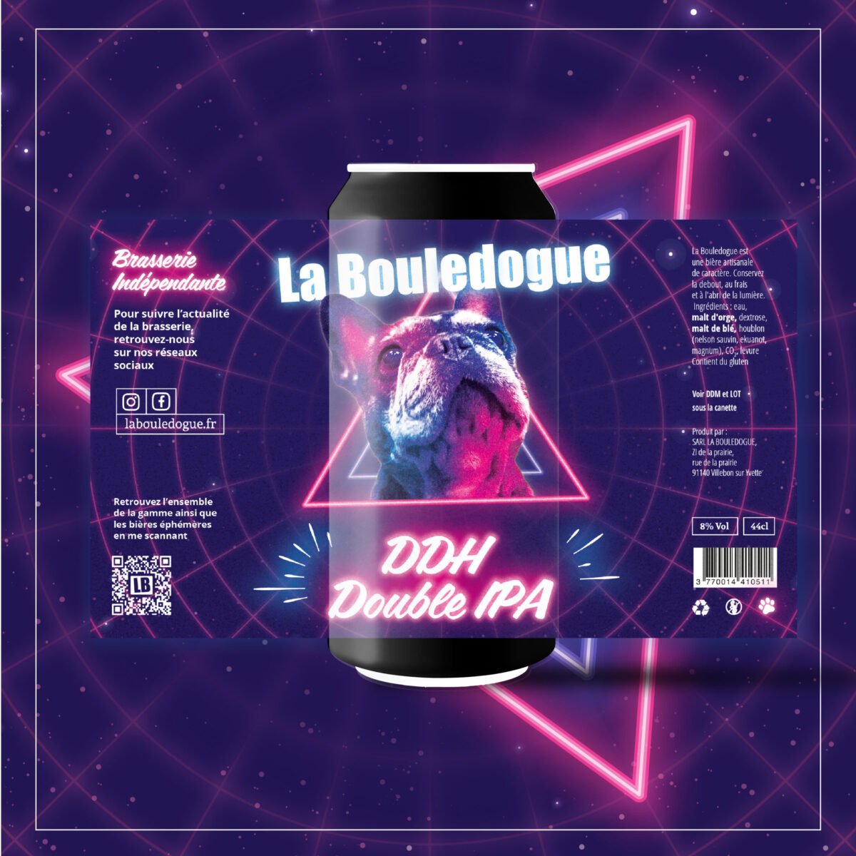 DOUBLE DRY HOPPING DOUBLE IPA - 0.44L – Image 1