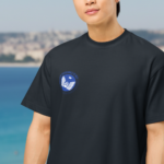 T shirt logo Bleu - La Brasserie Artisanale de Nice – Image 4