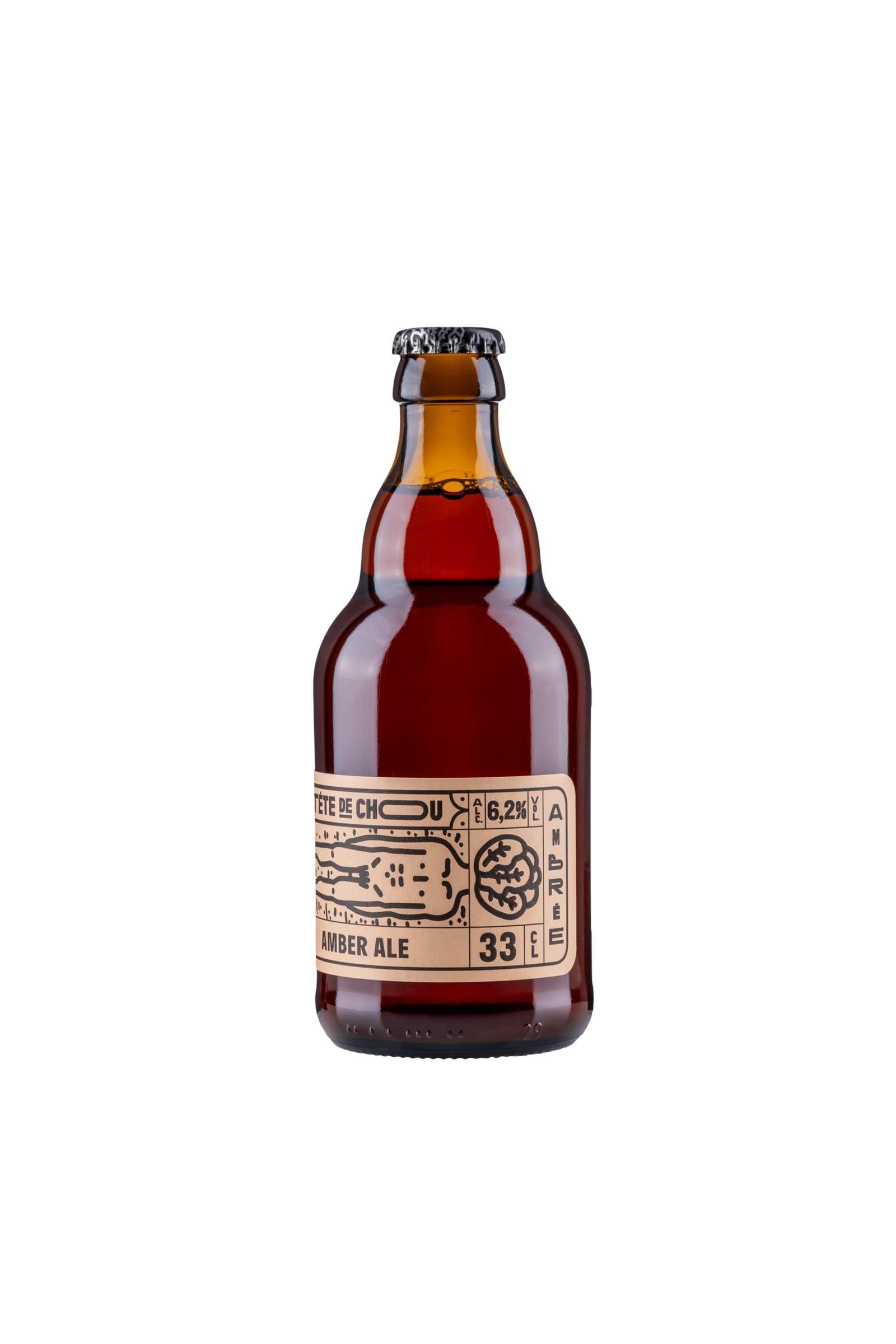 Bouteille Ambré Ambrée - Amber Ale - 0.33L – Image 1