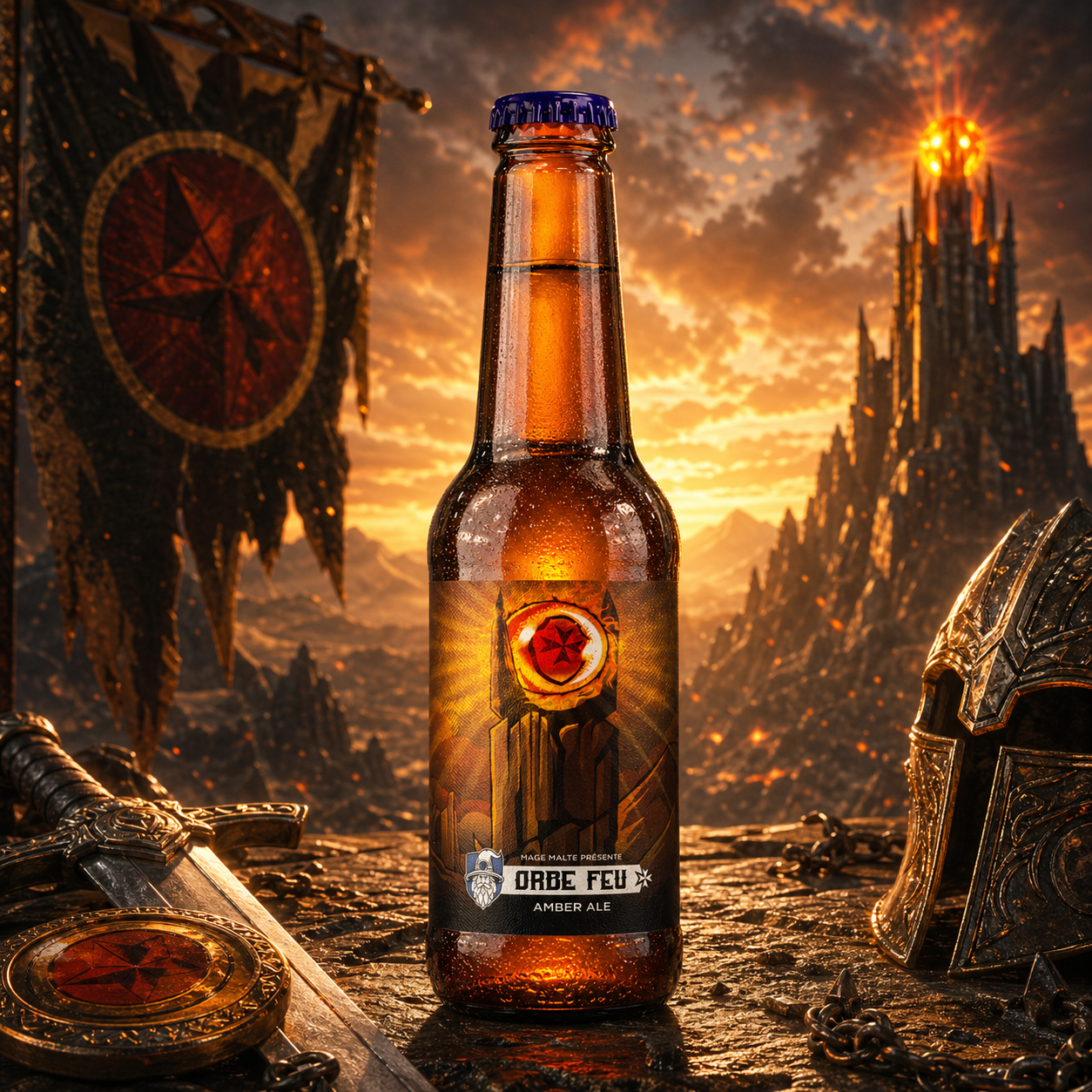 Orbe Feu Bière ambrée BIO 🔥 orbe feu – Image 1