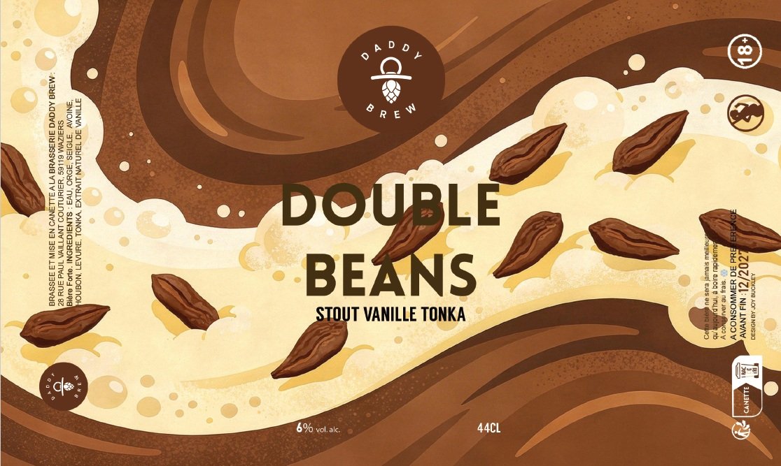 double beans Double Beans - 0.44L – Image 1