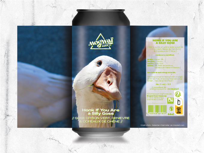 Mock-Up-Honk-If-You-Are-a-Silly-Gose Honk If You Are a Silly Gose - 0.44L – Image 1
