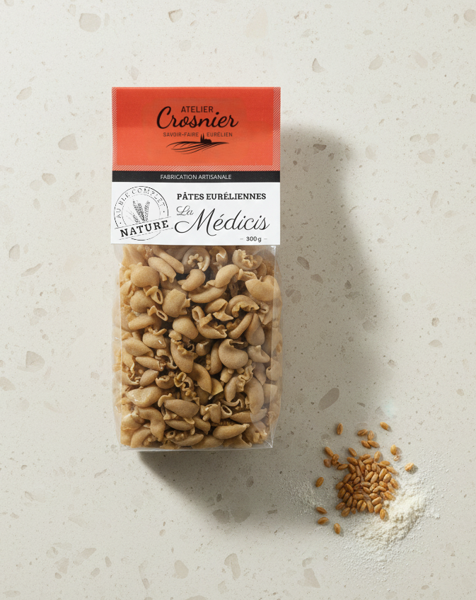 cropped-MEDICIS300G.png Pâtes corolles blé complet 300g – Image 1