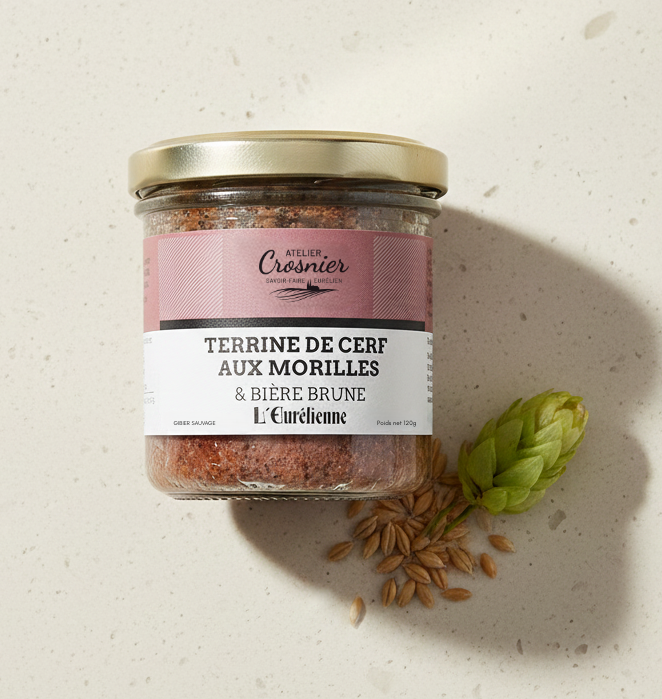 cropped-TERCERF.png Terrine de cerf aux morilles et bière brune 120g – Image 1