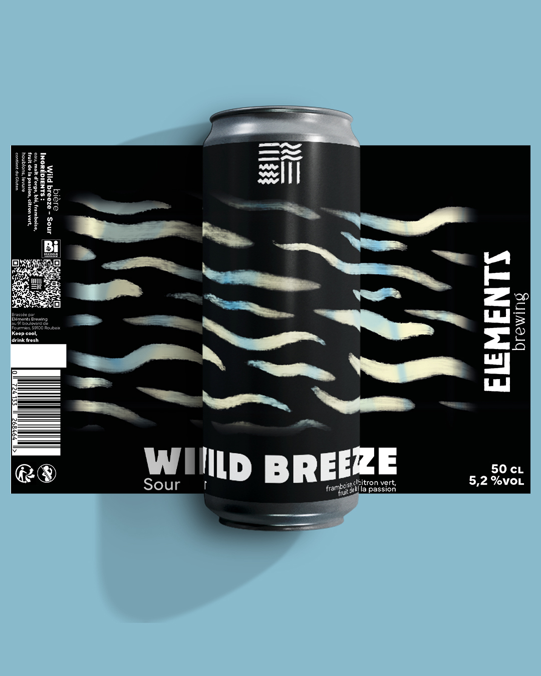 mockup wildbreeze Wild Breeze - 0.50L – Image 1