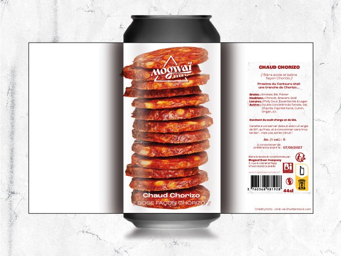 Mock-Up-Chaud-Chorizo Chaud Chorizo - 0.44L – Image 1