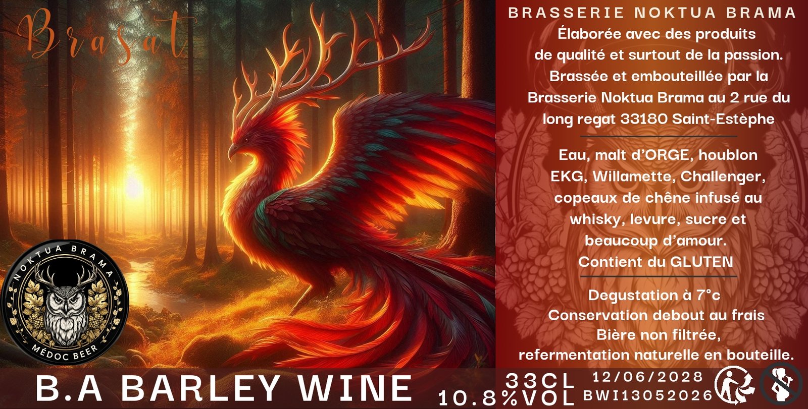Copie de Copie de Copie de Copie de Copie de Copie de Copie de Copie de Wit_20260610_224523_0000 B.A Barley Wine - 0.33L – Image 1